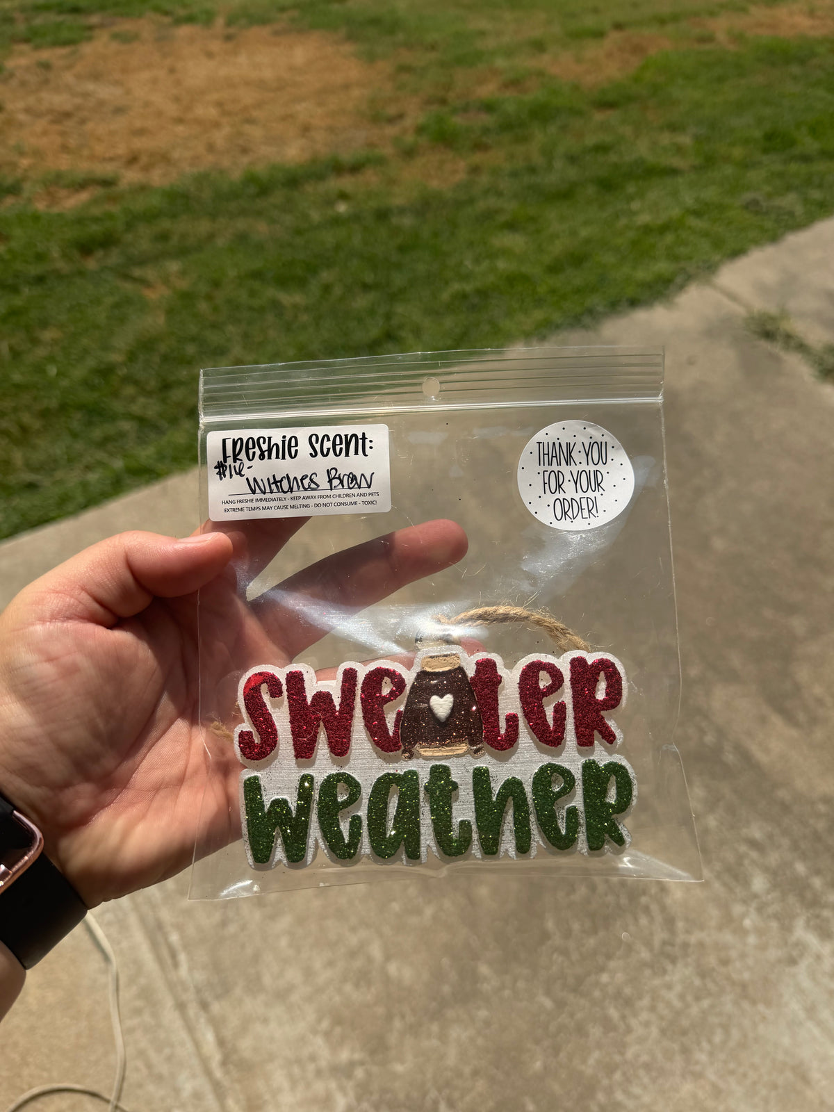 Sweater Weather - scent: witches brew