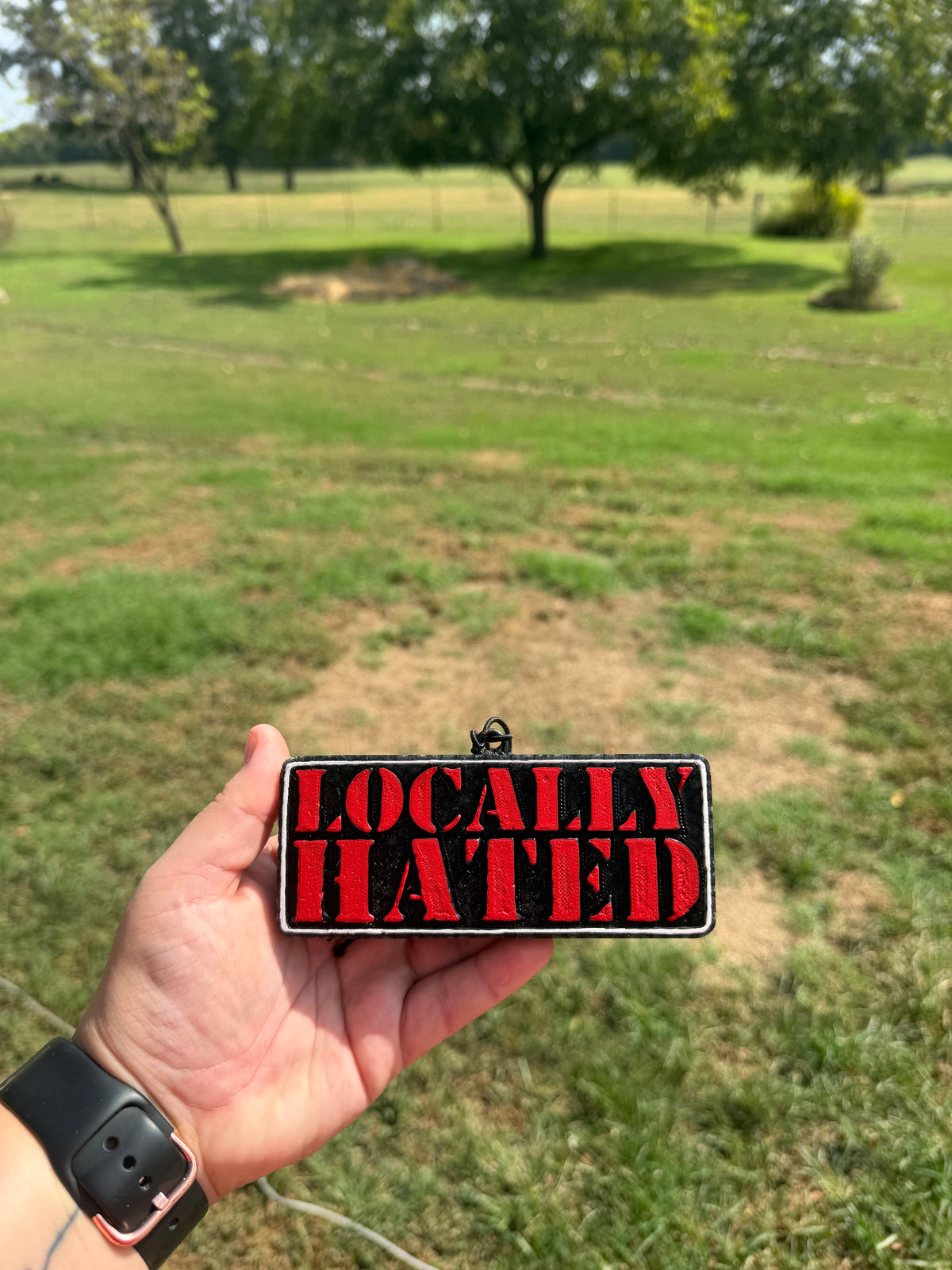 Locally hated - scent: oilfield trash