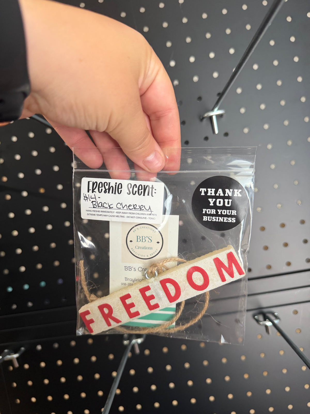 Freedom- scent: black cherry