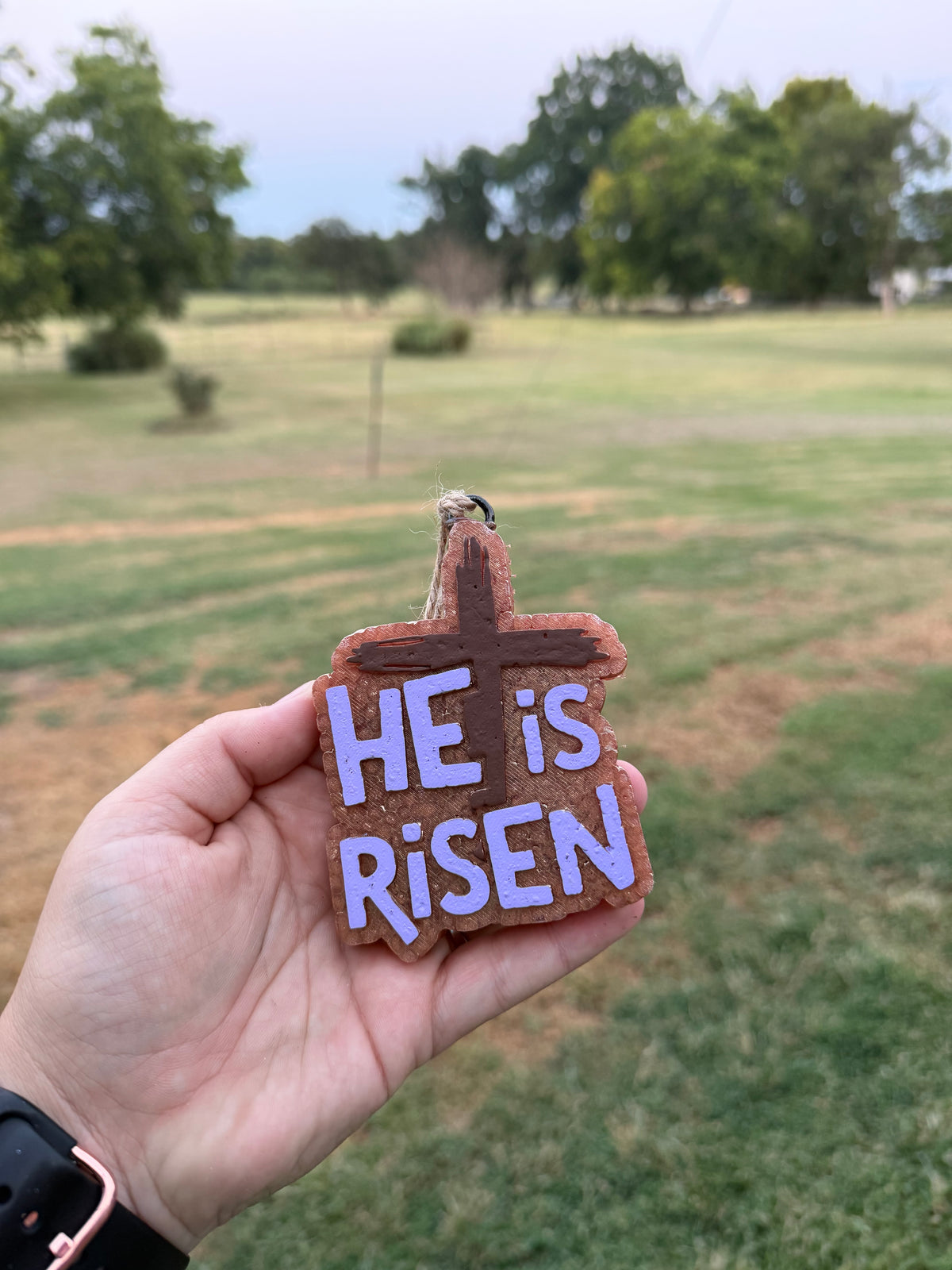 He is Risen w/ cross