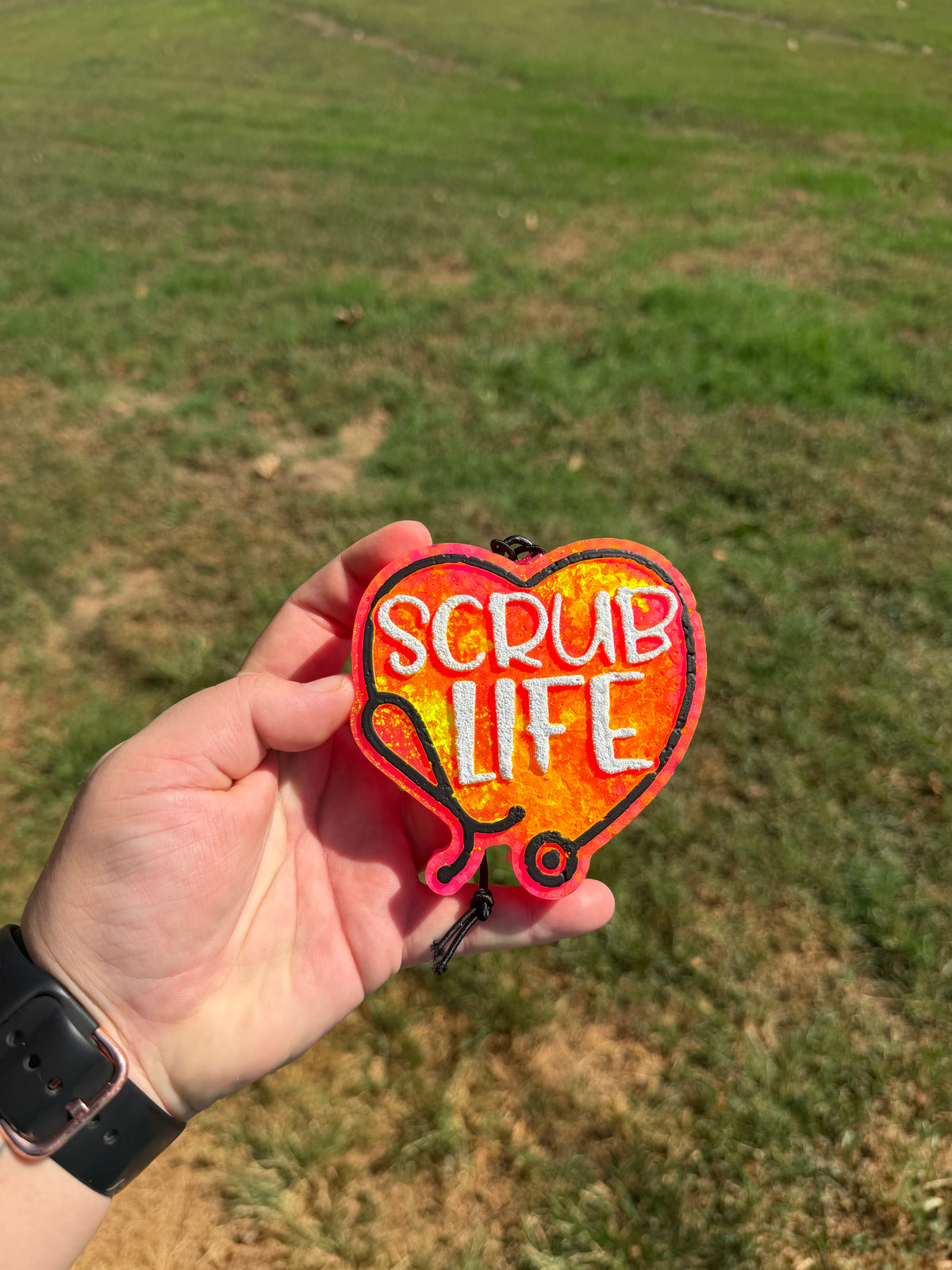 Scrub life- scent: pink pineapple sunrise