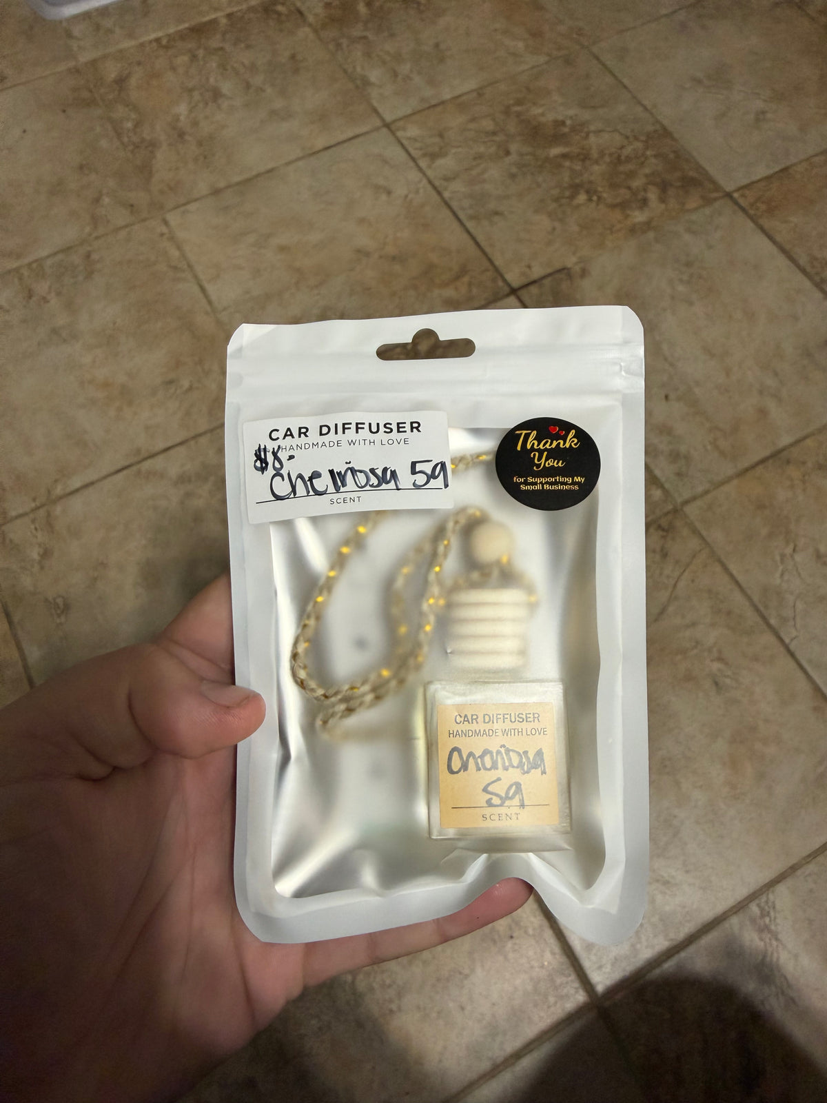 Car diffusers- scent: Cheriosa 59