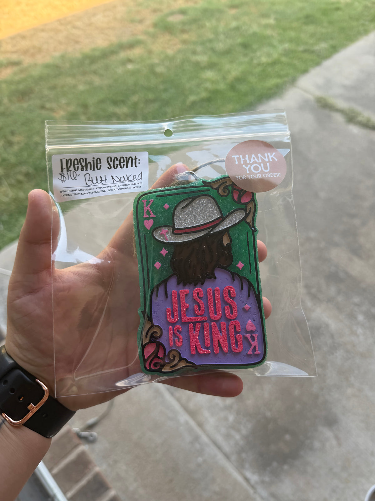 Jesus is King - butt naked scent (2)