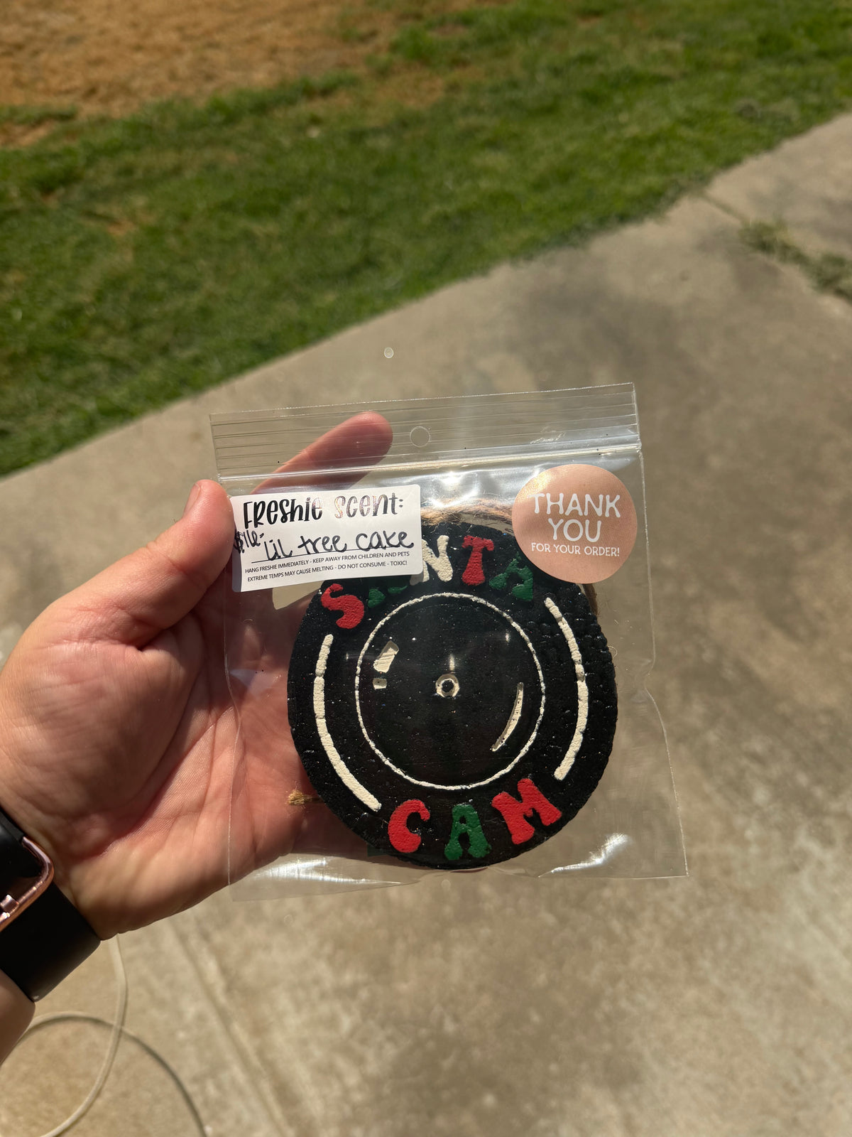 Santa Cam- Scent : lil tree cake