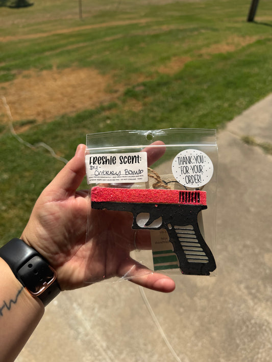 Pew pew- scent: Cherry bomb