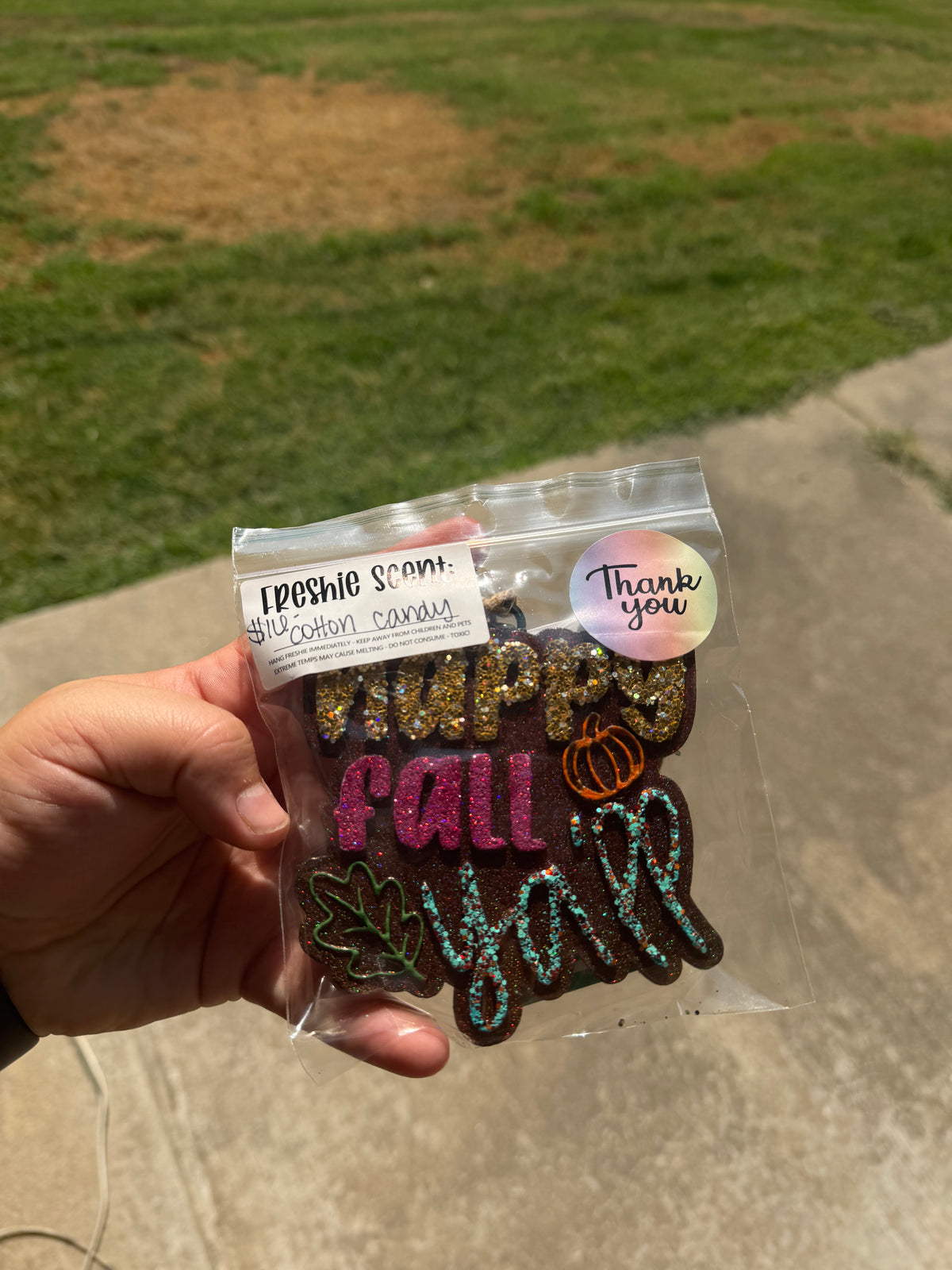 Happy fall y’all - scent: cotton candy