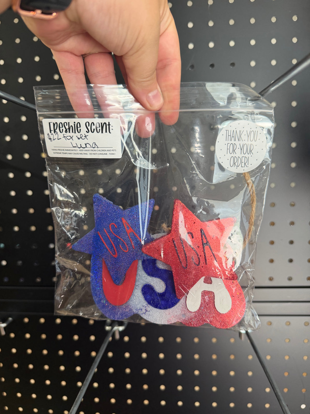 USA mirror & vents set- scent: Luna