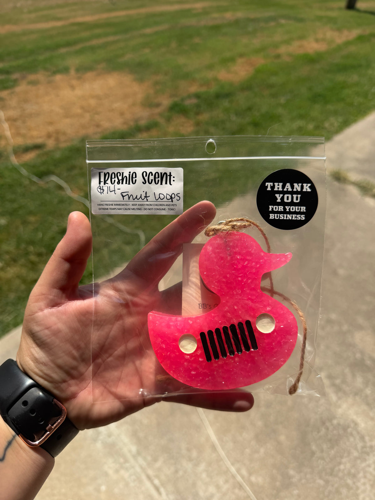 Jeep Duck - scent : fruit loops