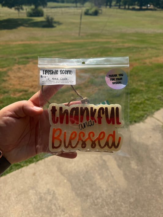 Thankful & Blessed - scent: lil tree cake