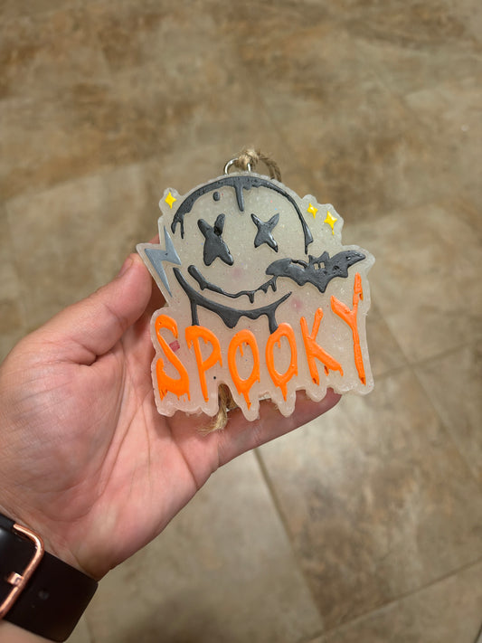 Spooky with bat