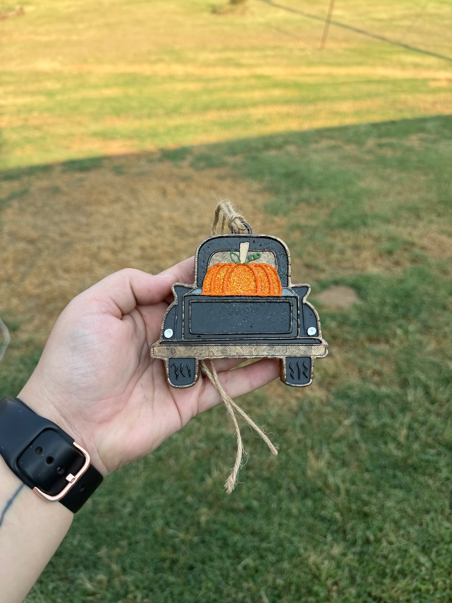 Pumpkin Farmtruck - Back of Truck